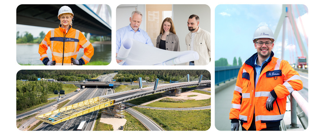 Headerbild der Stellenanzeige Headerbild Die Autobahn GmbH des Bundes